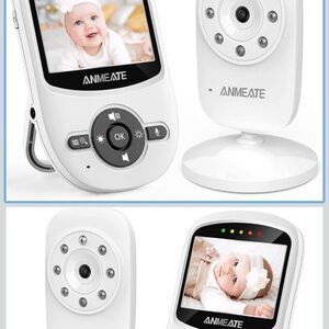 White Baby Monitor with Camera